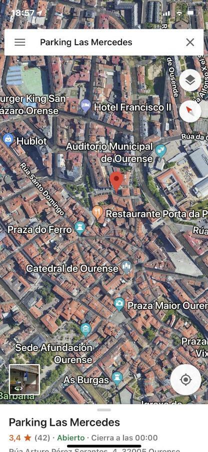 Апартаменти Piso Centro Оренсе Екстер'єр фото